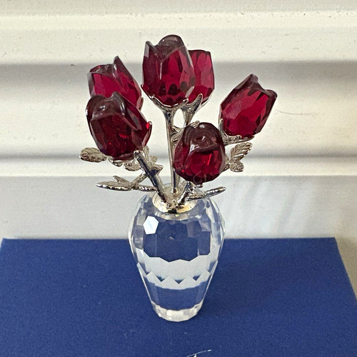 Swarovski crystal red - crystal, &