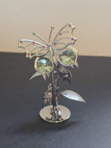 Crystocraft butterfly flower - &,