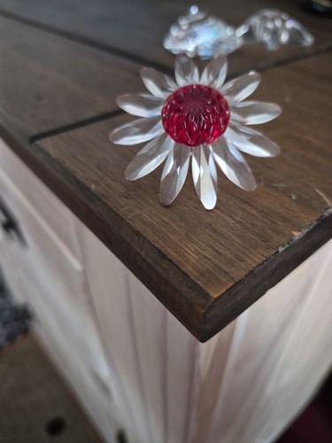 Swarovski marguerite red - marguerite, 2
