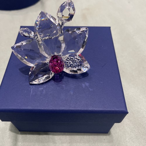 Swarovski crystal glass orchid - crystal,