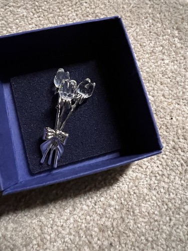 Swarovski crystal glass - glass, flower