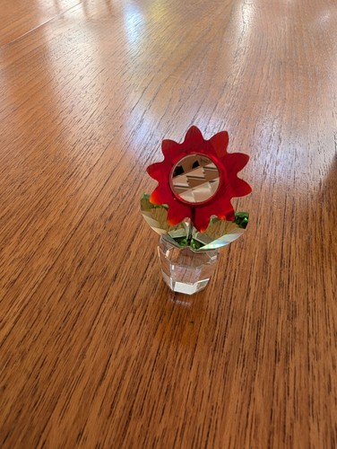 Swarovski crystal happy red - swarovski,