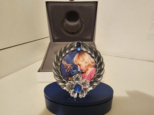 Swarovski crystal blue - crystal, flower