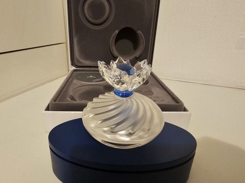Swarovski crystal blue flower - swarovski,