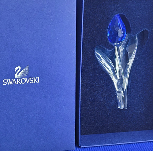 Swarovski crystal flower - crystal, tulip