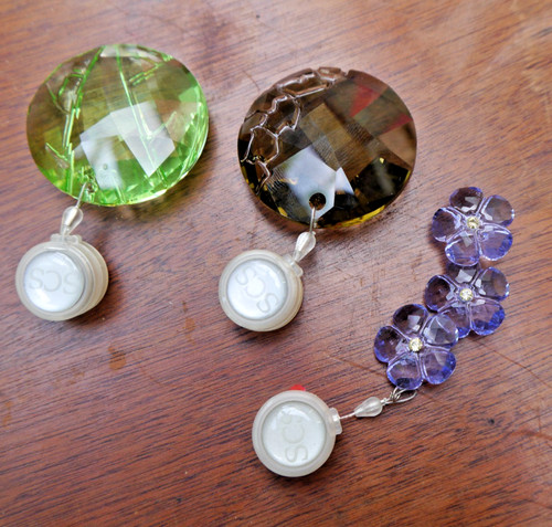 Three sun catchers swarovski - catchers,